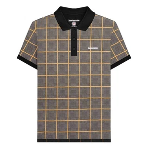 Lambretta Herren Poloshirt Prince Of Wales Karo LB160 - Bild 1 von 6