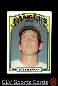 Baseball sports Topps Toby Harrah Texas Rangers Excellent Rookie - Picture 1 of 2