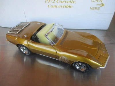 Danbury Como Nuevo 1972 War Bonnet Amarillo Corvette Convertible 1:24 En Caja Más Listado Foto 1 de 4