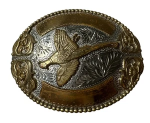 Silver Smiths Gürtelschnalle Award Design Oklahoma Adler - Bild 1 von 5