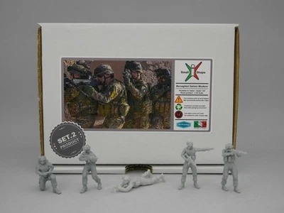Small Shape 1:35  Bersaglieri moderni (Set 2) 3D Printing - Immagine 1 di 4