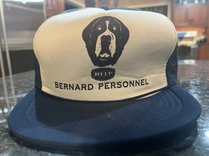 De Colección St. Bernard Personal Help SnapBack Gorra Sombrero Malla Cuerda Camionero Gorra Sombrero - Imagen 1 de 8
