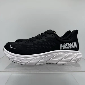 Nuevos zapatos para mujer Hoka One One Arahi 7 1147851 BWHT negros blancos talla 6,5” - Imagen 1 de 9