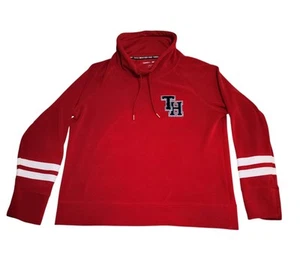 Tommy Hilfiger Sport Funnel-Neck Womens Active Sweaters Size XL, Color: Red - Picture 1 of 3