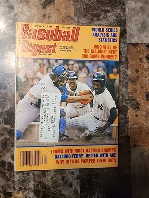 1979 MLB BASEBALL DIGEST MONTHLY MAGAZINE MLB GREAT REGGIE JACKSON ON COVER  Foto 1 de 4