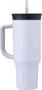 Stainless Steel Triple Layer Insulated Travel Tumbler with Spill Resistant Lid, - Picture 1 of 12