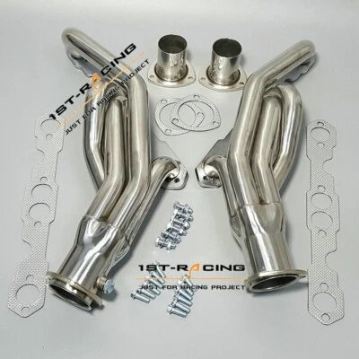 Turbo Manifold Headers for GMC&Chevy C1500 C2500 Truck 5.0 5.7L V8 Stainless - Image 1 of 4
