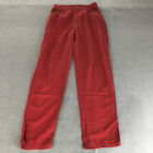 Corfu Womens Jeans Size 12 Red Straight Leg Pockets Denim