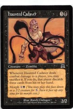 Haunted Cadaver *Common* Magic MtG x1 Onslaught SP