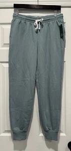 Wild Fable Womens' Sweat Pants, Slate Blue Cotton Blend, Drawstring Size XS S M - Picture 1 of 9