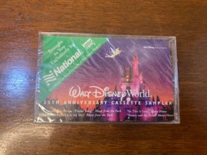 Walt Disney World 25th Anniversary Cassette Sampler National Car Rental SEALED - Picture 1 of 6