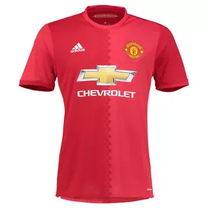 Camiseta de fútbol adidas Manchester United roja local 2016/17 - Imagen 1 de 2