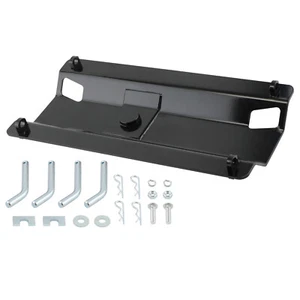 Placa adaptadora de enganche cuello de ganso de quinta rueda para camioneta plataforma bola de 2-5/16 - Imagen 1 de 14