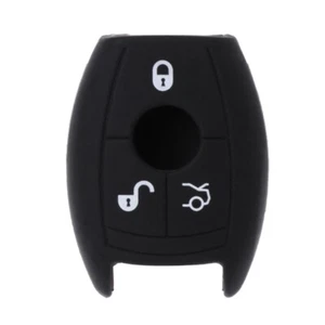 3 Buttons Silicone Car for Key Fob Cover for Case For W203 204 210 - Picture 1 of 7
