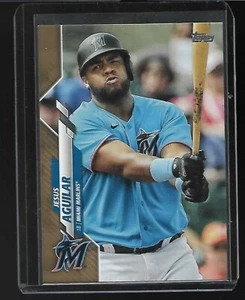 Jesus Aguilar - 2020 Topps Update #U-71 Advanced Stats 1012/2020 - Miami Marlins - Picture 1 of 2