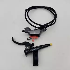 SHIMANO DEORE XT BL-M8100 Left LEVER /BR-M8120 DISC BRAKE 1000mm 4 Piston - Picture 1 of 4