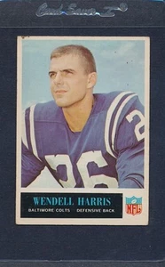 1965 Philadelphia #004 Wendell Harris Colts VG *513 - Picture 1 of 1