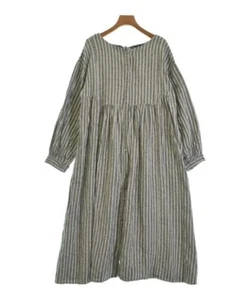 Samansa Mos2 Shirt Dresses GrayxWhite(Stripe Pattern) F 2200553695380 - Picture 1 of 5