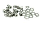 SBC BBC Chevy steel timing cover bolts kit stainless steel socket head 283 350