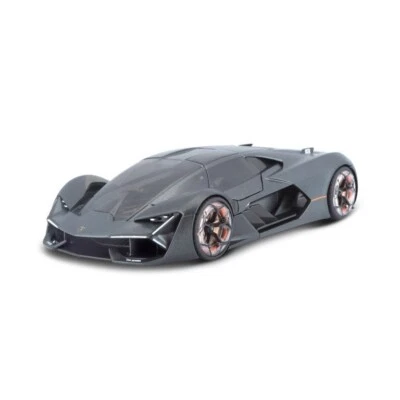 Lamborghini Terzo Millennio Matte Dark Grey Grigio Burago Bburago 1:24 Nuovo - Immagine 1 di 4