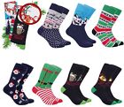 Calcetines Divertidos de Navidad Regalos Algodón para Hombres Talla 41-45