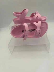 Cute Pink Birkenstock Sandals for Kids Size C10 - Picture 1 of 1
