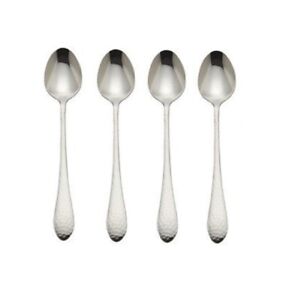 Reed & Barton - HAMMERED ANTIQUE -  7-1/4" Iced Beverage Spoon (Set of Four)