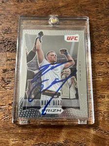 Nate Diaz IP Signed Prizm Card JSA Coa Autographed UFC - Picture 1 of 3