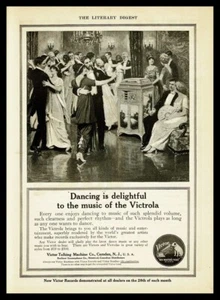 1914 Victor Victrola Phonograph Original Magazine Ad - Picture 1 of 2