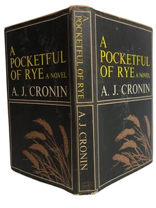 A Pocket Full Of Rye by A.J. Cronin ~ Hardcover Book ~ 1969 ~ Vintage - Picture 1 of 7