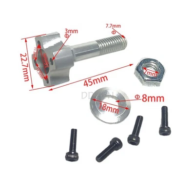 FMS part DZX003 4250 Motor Shaft for 1400mm F4U V3 Zero FW190 BF109 E300 V2 - Image 1 of 4