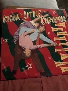 Rockin' Little Christmas LP MCA 1986 Promo Copy RARE Brenda Lee Chuck Berry - Picture 1 of 10