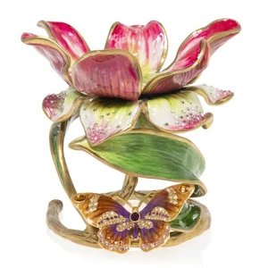 Jay Strongwater Aimee Floral 7 Kerzenhalter SDH2370-476 - Bild 1 von 5
