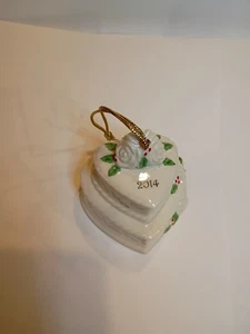 Lenox "Our First Christmas Together" Wedding Cake Ornament 2014 - Picture 1 of 10