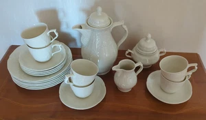 Rosenthal Classic Rose, Sanssouci weiß Kaffeeservice 21tlg - Picture 1 of 3
