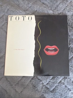 Toto's 1984 Album Isolation Record Vinyl LP Columbia Records - Image 1 of 4
