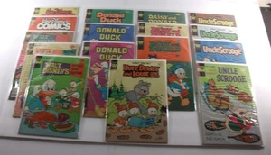 Lot of 17 Whitman Comics Walt Disney Donald Duck assorted titles 1978-1982 - Picture 1 of 5