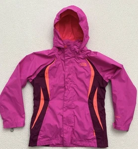 north face hyvent Regenjacke Mädchen Medium Full Zip Kapuze Rosa - Bild 1 von 10