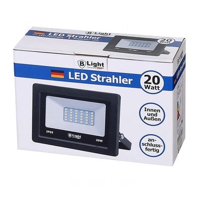 LED Strahler/Fluter 20W ohne Bewegungsmelder B-Light - Bild 1 von 4