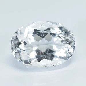 4.91Ct Crystal Clear_100% Natural Unheated White Pollucite_Afghanistan - Bild 1 von 1