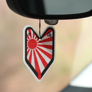 Tree Frog Rising Sun White Peach Scent Car/Office/Home Hanging JDM Air Freshener - Picture 1 of 5