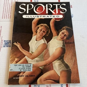 Sport Illustrierte Zeitschrift 24. Januar 1955 Doris Hedberg Maud Karlen Turner - Bild 1 von 10