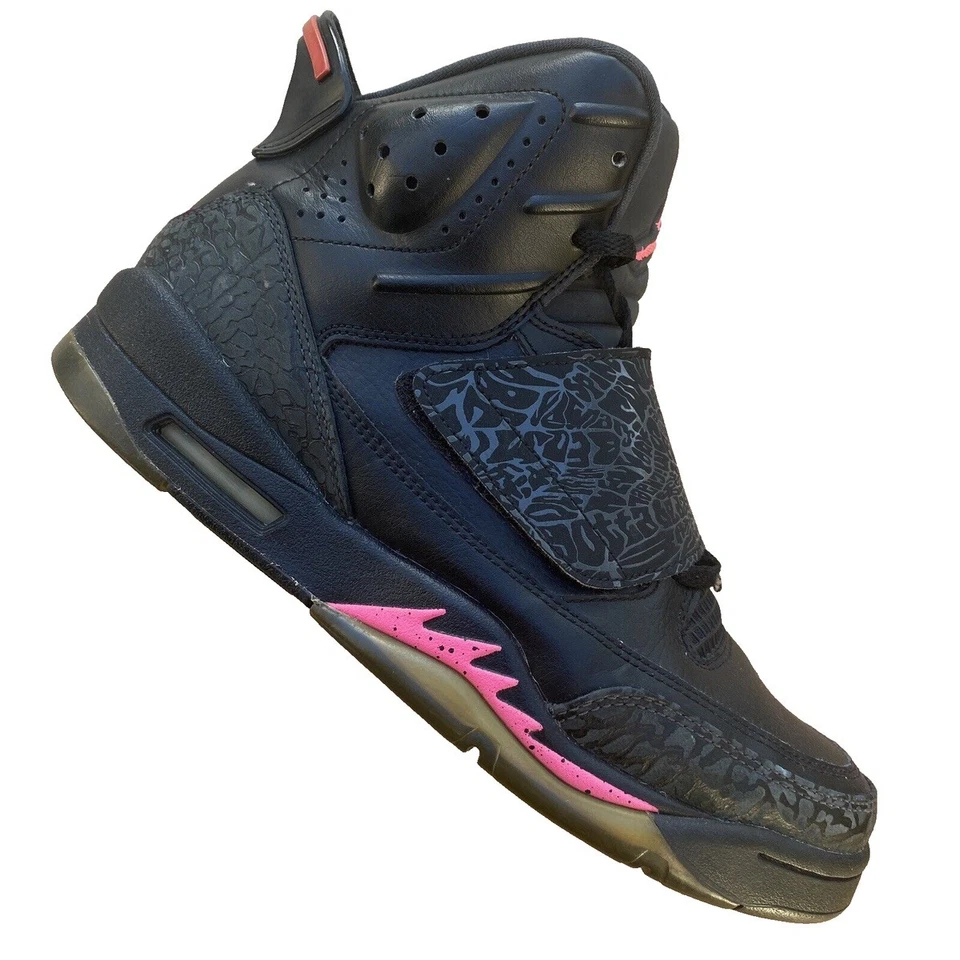 Jordan Son of Mars Zapatos Yourh Talla 7Y Negro Rosa 512242-009 Tenis de Baloncesto Foto 1 de 4