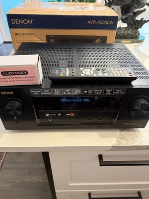 Denon AVRX3300W Home Theater Receiver Dolby Atmos/DTS:X - Image 1 of 4