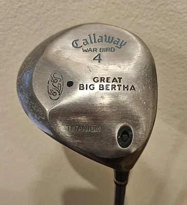 Callaway S2H2 Great Big Bertha War Bird Ti 4 Madera Damas Flex Grafito Varilla Derecha  Foto 1 de 4
