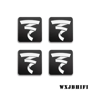 Focal Speaker Custom Made Aluminum Logo Badge 50.8mm(2")X47.6mm(1.875") - Picture 1 of 7