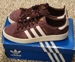 ADIDAS CAMPUS W BY9843 Sneakers da donna rosso/bianco/bianco (viola) taglia 7,5 - Foto 1 di 10