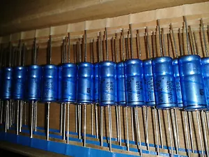 100x NOS ROE ROE ROEDERSTEIN EBR 470uf 16v 105C HI END Axialkappen FÜR AUDIO! - Bild 1 von 2