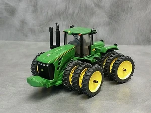 1/64 Farm custom scratch 14.9R50 4WD tractor tire kit yellow rims + axels - Picture 1 of 6