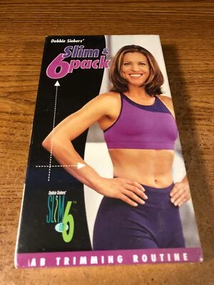 Slim & 6 Pack VHS VCR Video Tape New / Sealed Fitness Exercise - Image 1 of 4